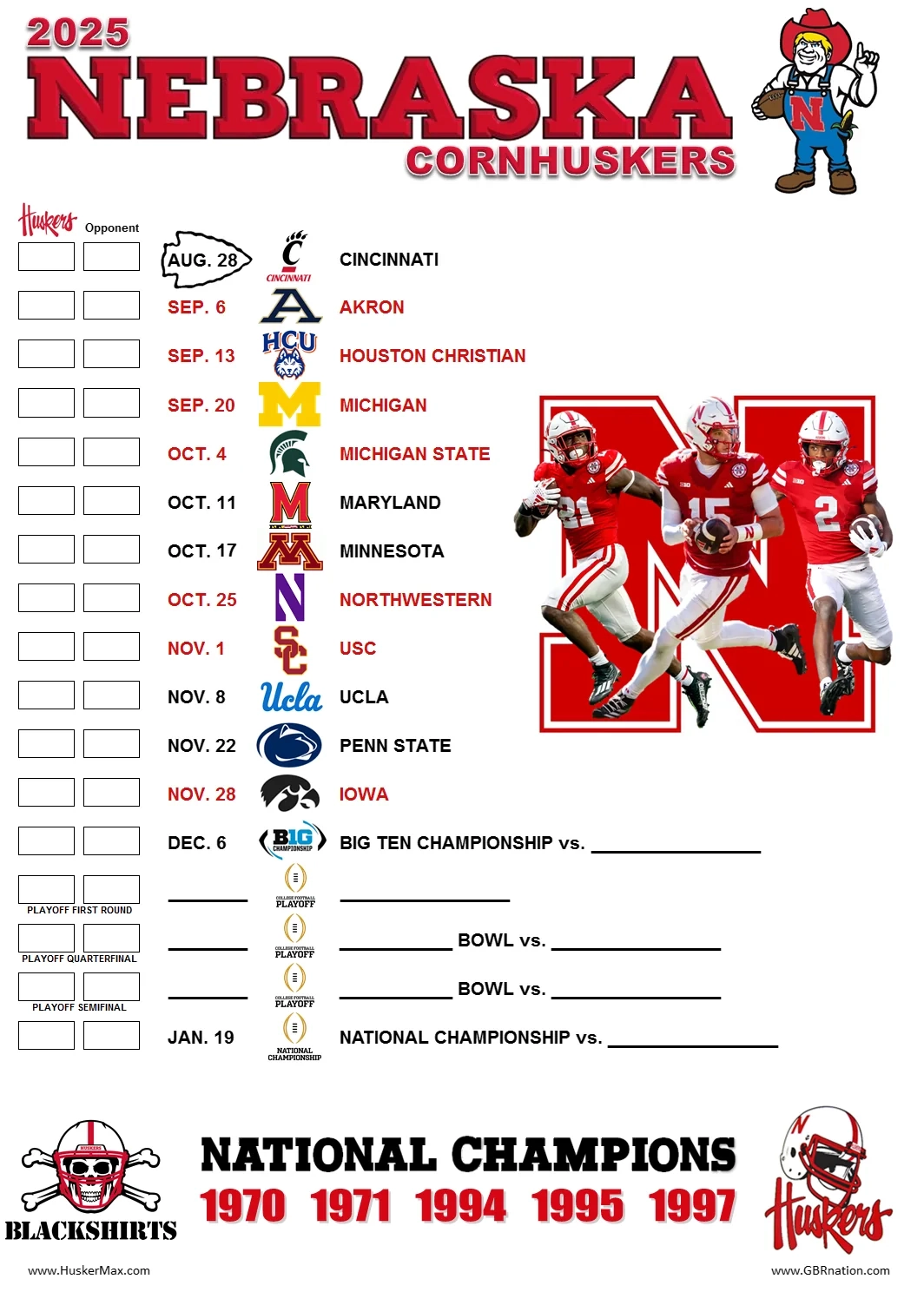 Looking For A Good Printable Volleyball Schedule R Huskers Looking For A Good Printable Volleyball Schedule R Huskers