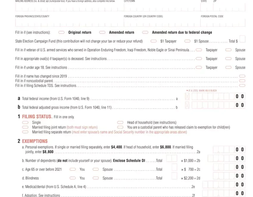 Ma Form Resident Fill Out Printable PDF Forms Online