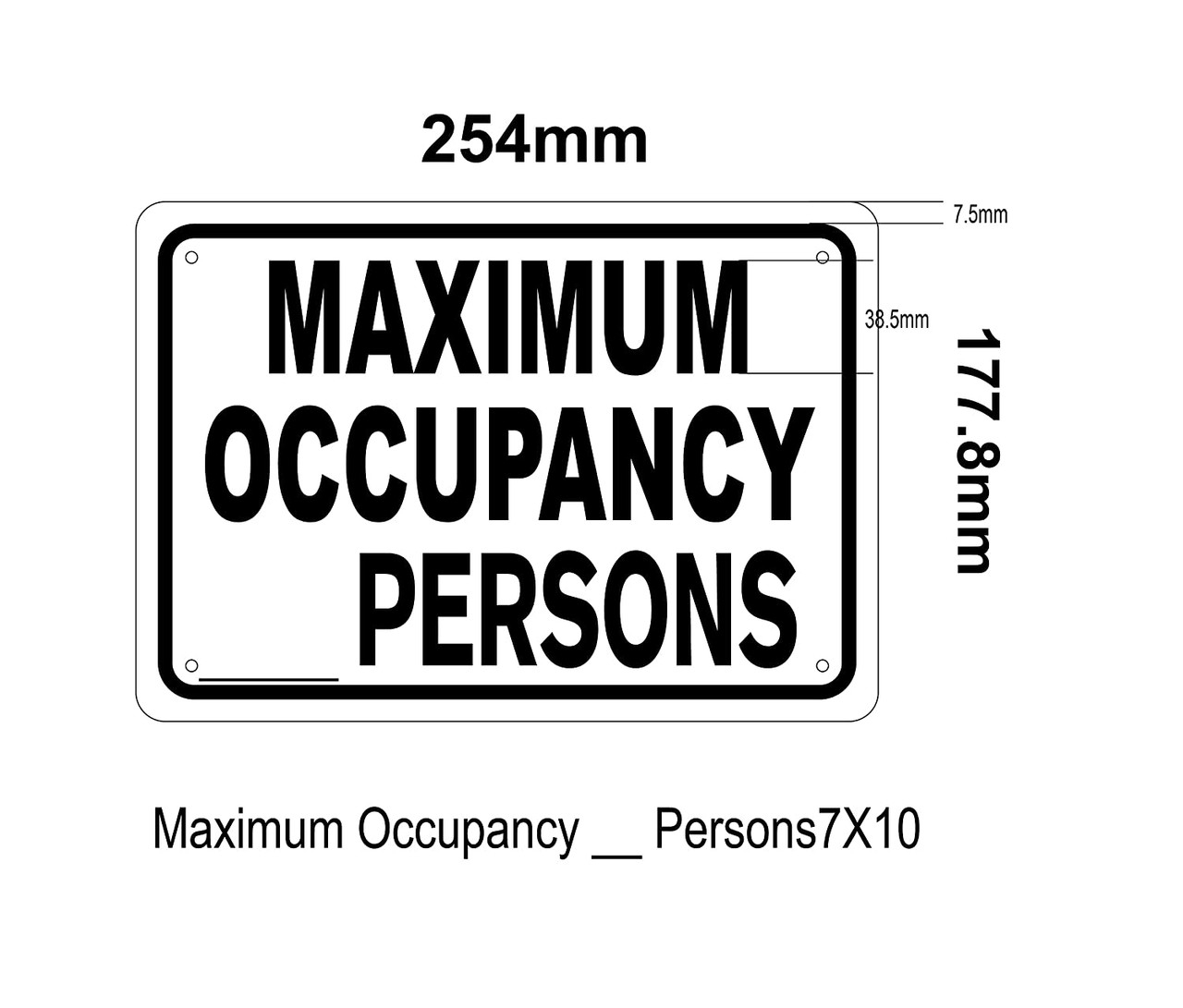 Printable Occupancy Signs Fdny