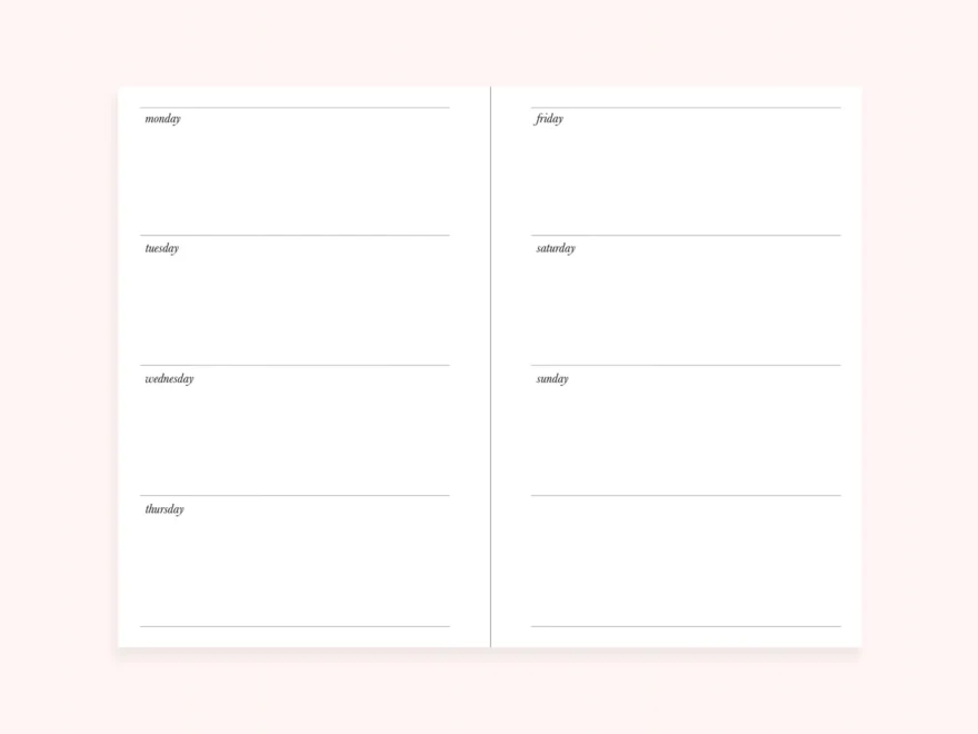 Mini Happy Planner Instant Download Planner Printable Inserts W Gabriela Elena Designs