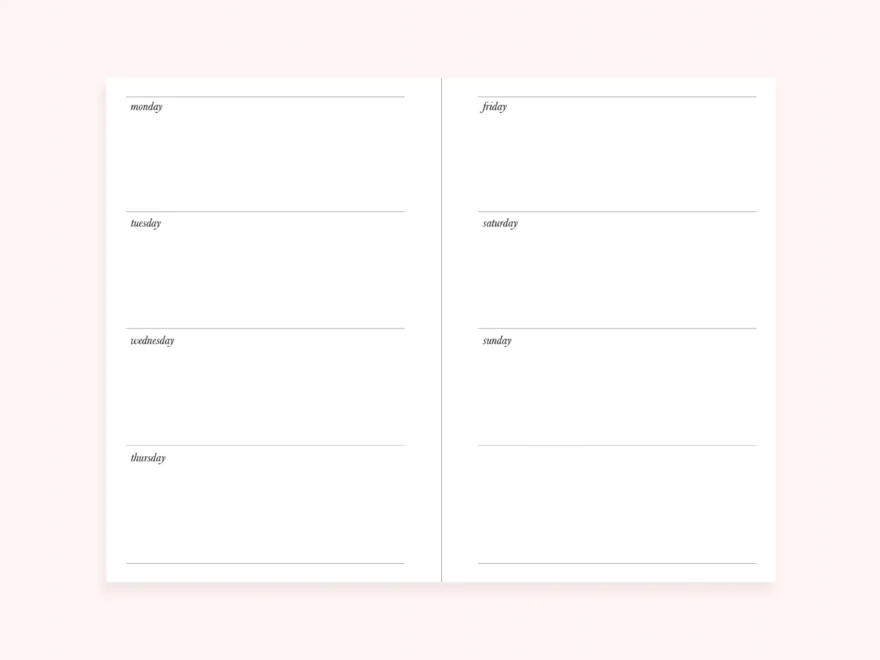 Mini Happy Planner Instant Download Planner Printable Inserts W Gabriela Elena Designs