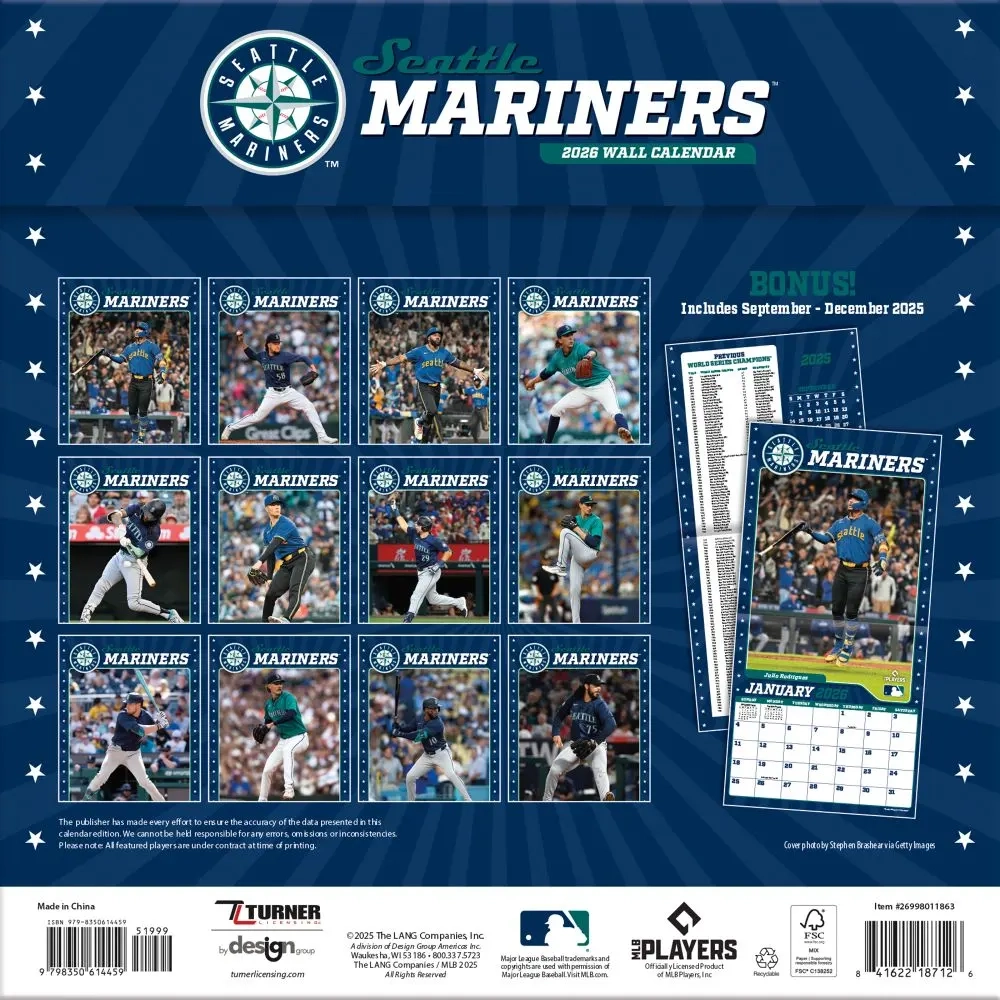 Seattle Mariners 2026 Printable Schedule