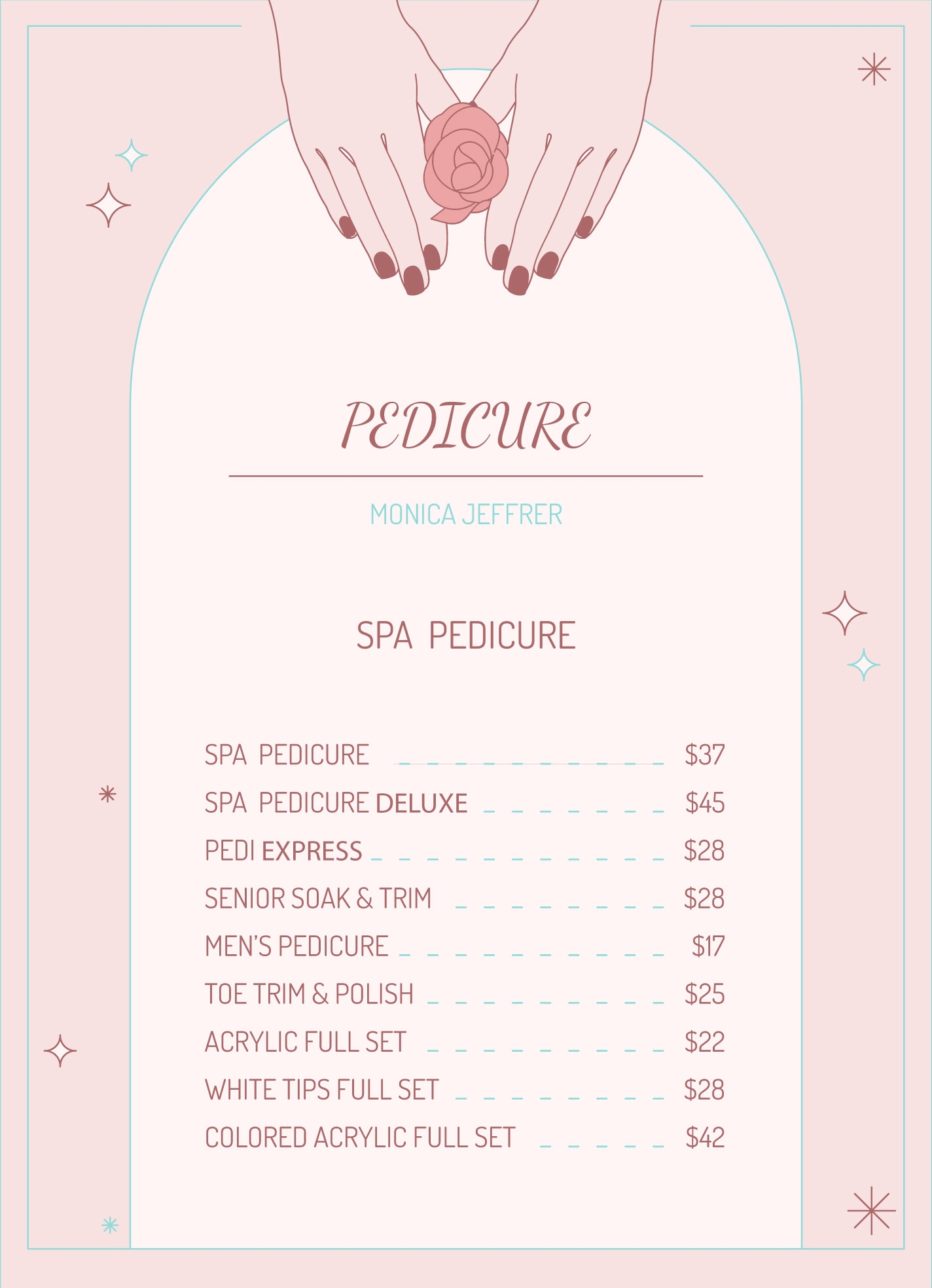 Nail Price List Free Google Docs Template Gdoc io Nail Price List Free Google Docs Template Gdoc io