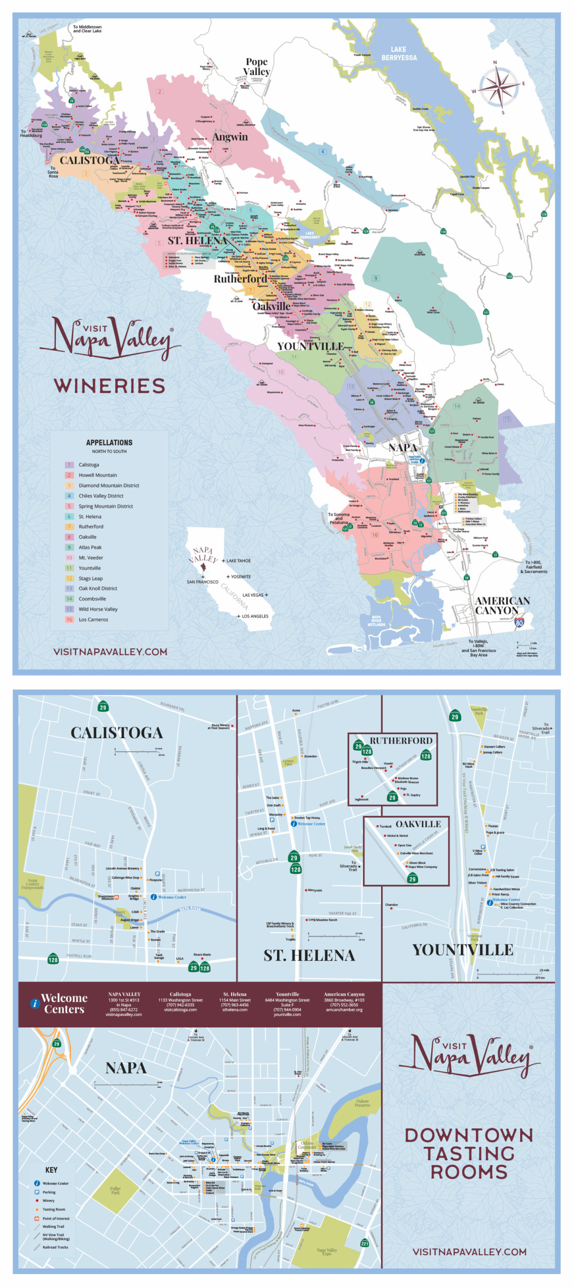 Napa Valley Winery Map Plan Your Wine Tasting Experience Napa Valley Winery Map Plan Your Wine Tasting Experience