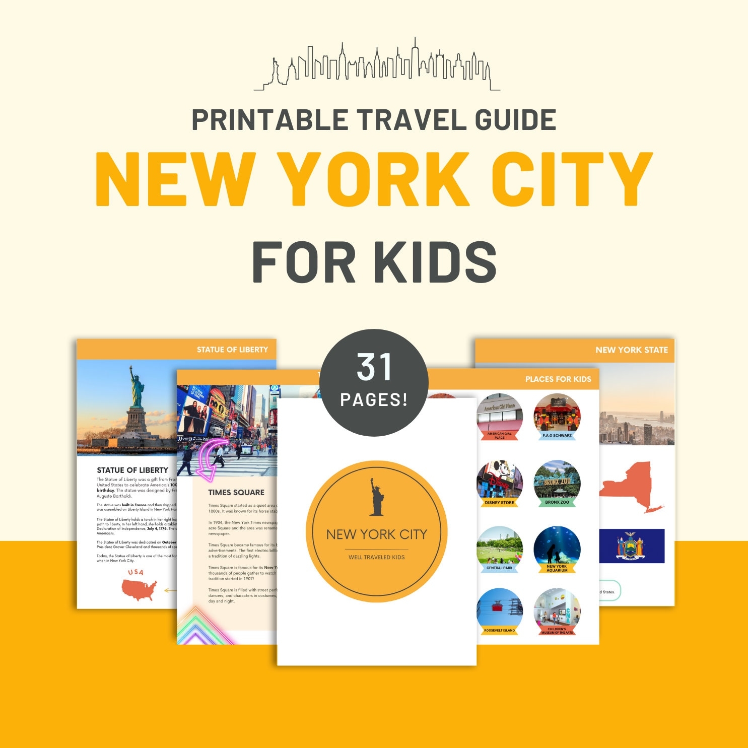 Printable Travel Guide For Nyc Printable Travel Guide For Nyc