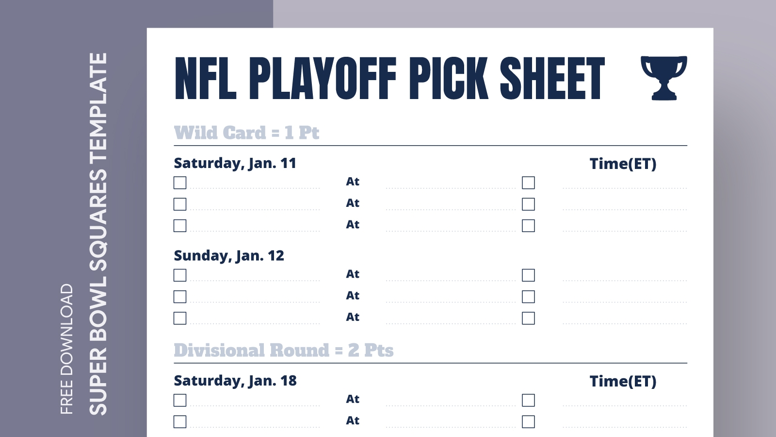 NFL Playoff Pick Sheet Free Google Docs Template Gdoc io NFL Playoff Pick Sheet Free Google Docs Template Gdoc io