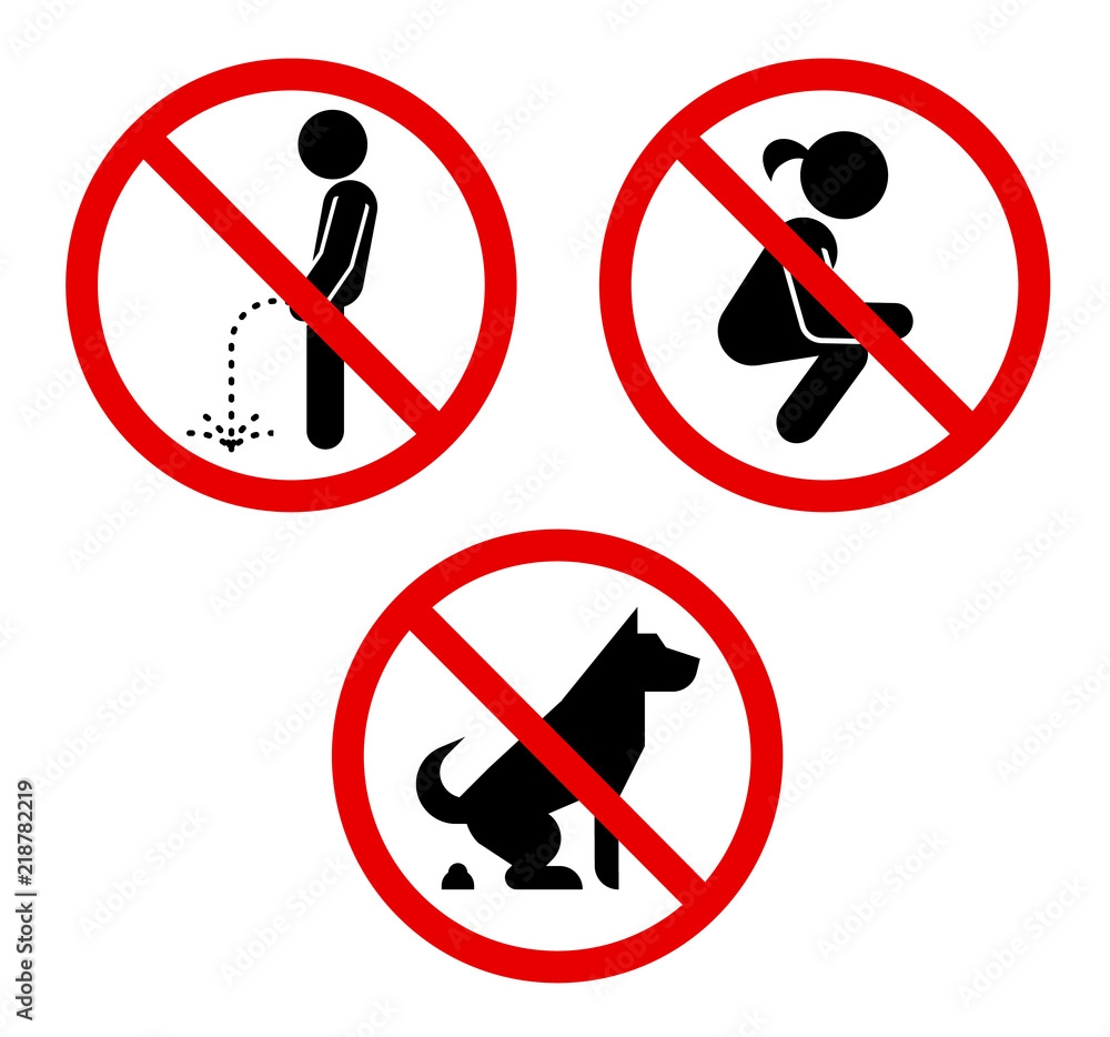 Free Printable Dog No Poop Signs