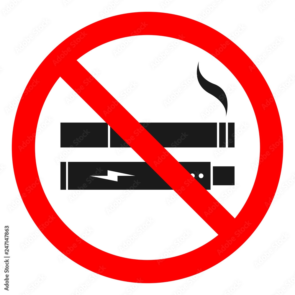 No Vaping Sign Printable