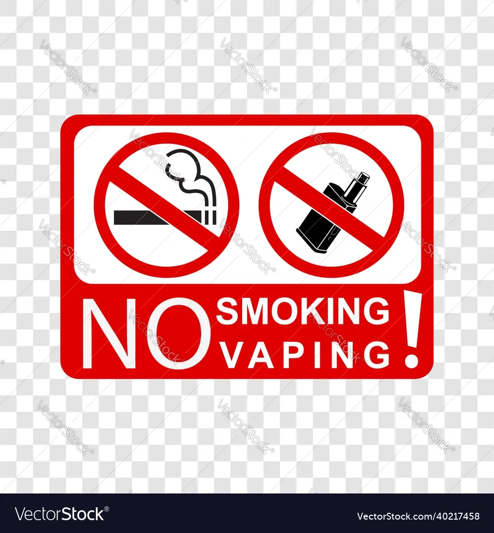 No Smoking Or Vaping Sign Printable No Smoking Or Vaping Sign Printable