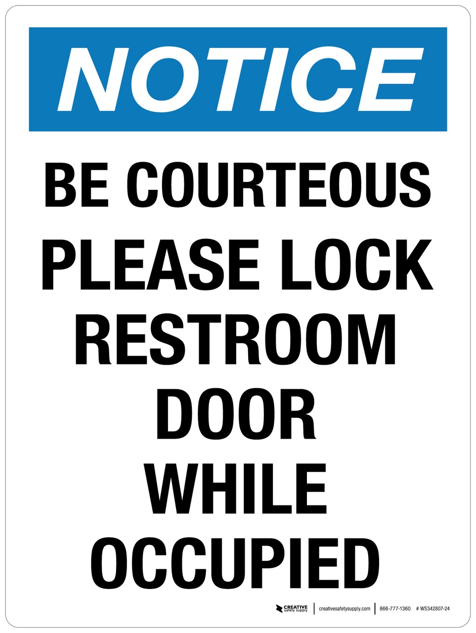 Free Printable Occupied Bathroom Signs