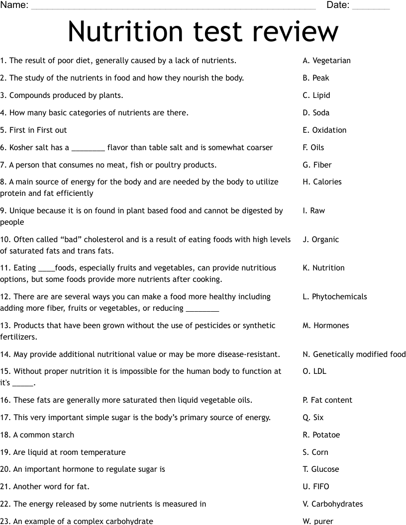 Middle School Printable Quiz Middle School Printable Quiz