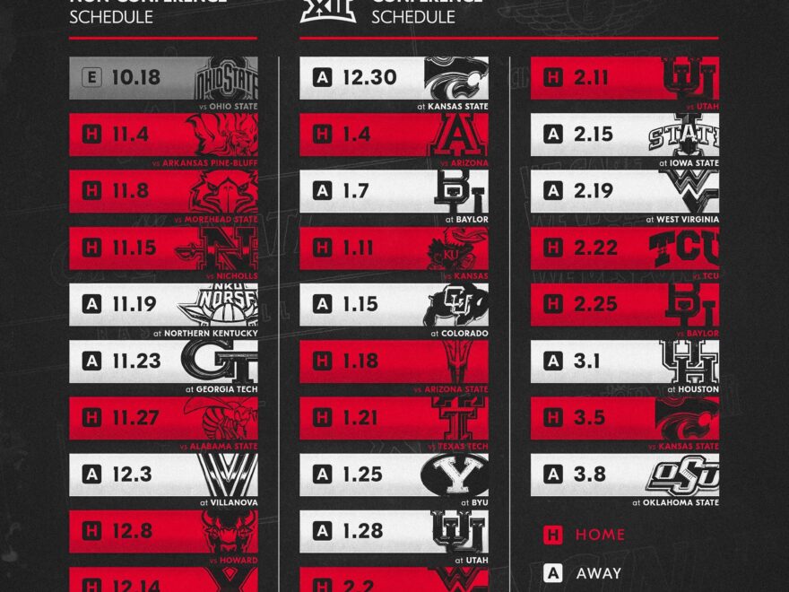Official 2024 2025 Basketball Schedule R GoBearcats