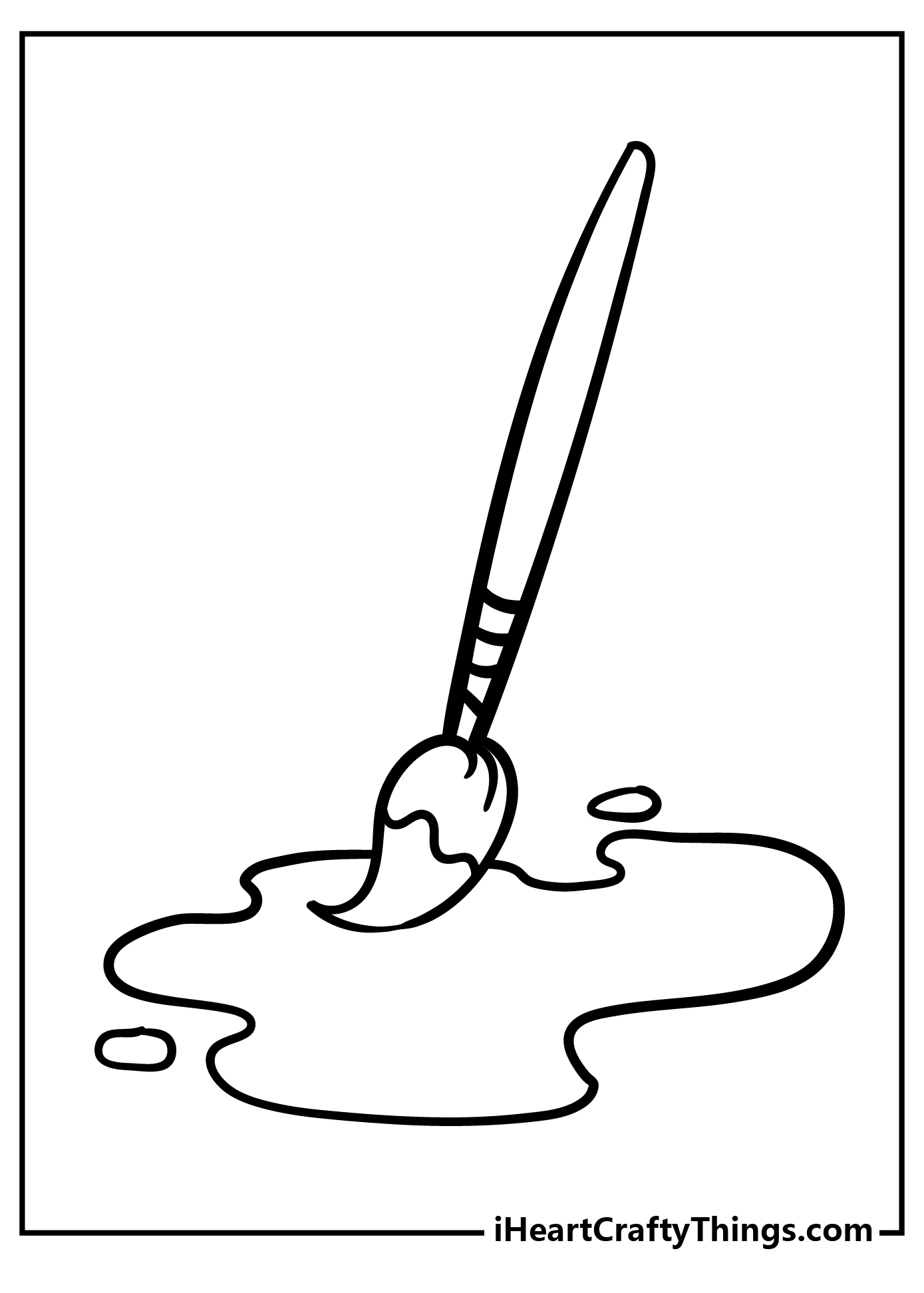 Painting Coloring Pages 100 Free Printables 