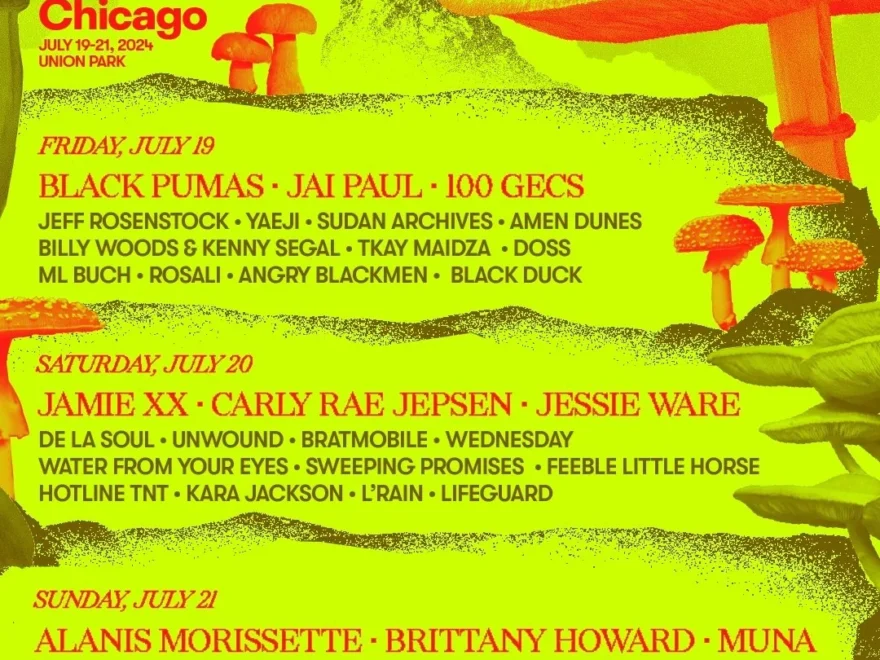 Pitchfork Music Festival 2024 Pizza fm