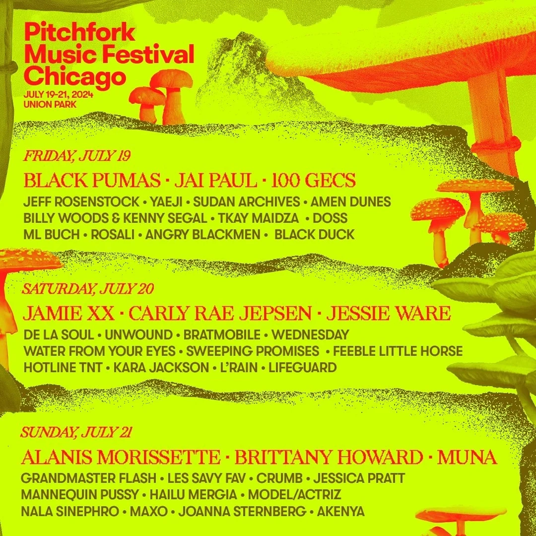 Pitchfork Music Festival 2024 Pizza fm