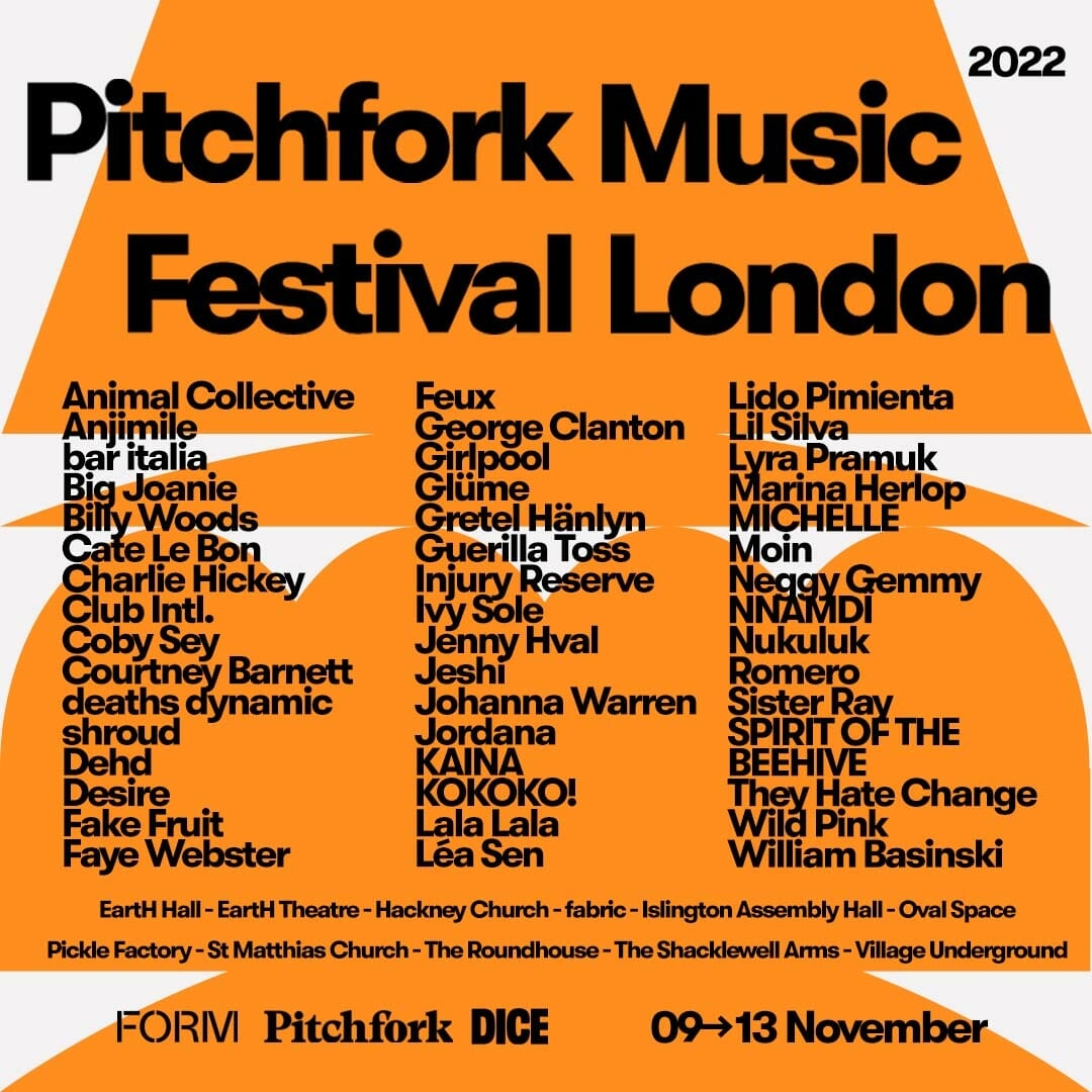 Pitchfork Music Festival 2026 Printable Schedule