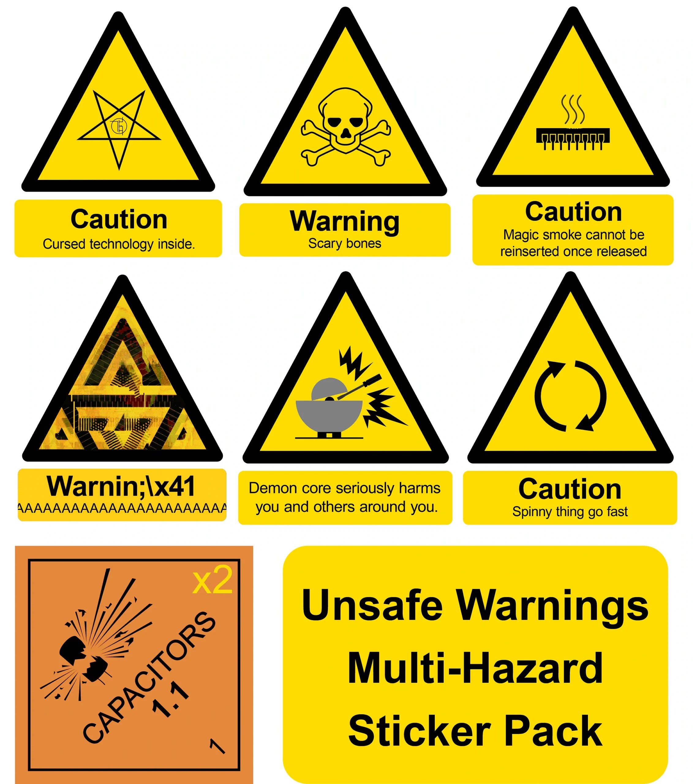 Printable Sign Danger Chamber Of Secrets