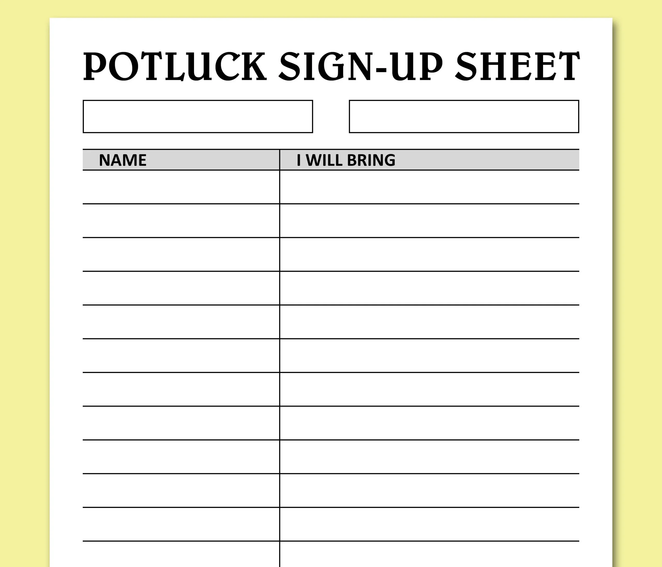 Potluck Sign Up Sheet Printable Holidays Events Potluck Brunch Dinner Party Food Signup Organizer Instant Download Letter A4 PDF Etsy Potluck Sign Up Sheet Printable Holidays Events Potluck Brunch Dinner Party Food Signup Organizer Instant Download Letter A4 PDF Etsy