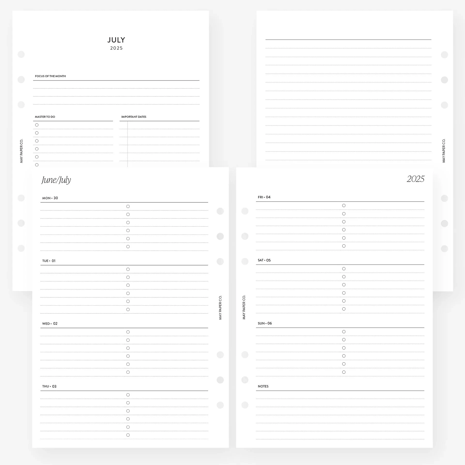 PRINTABLE 2025 2026 WEEKLY WO2P Horizontal Lined With Tasks July Star MAY PAPER CO  PRINTABLE 2025 2026 WEEKLY WO2P Horizontal Lined With Tasks July Star MAY PAPER CO