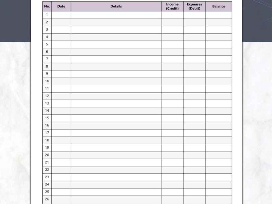 Printable Accounting Ledger Sheets And Money Tracker Ideal Worksheets Library
