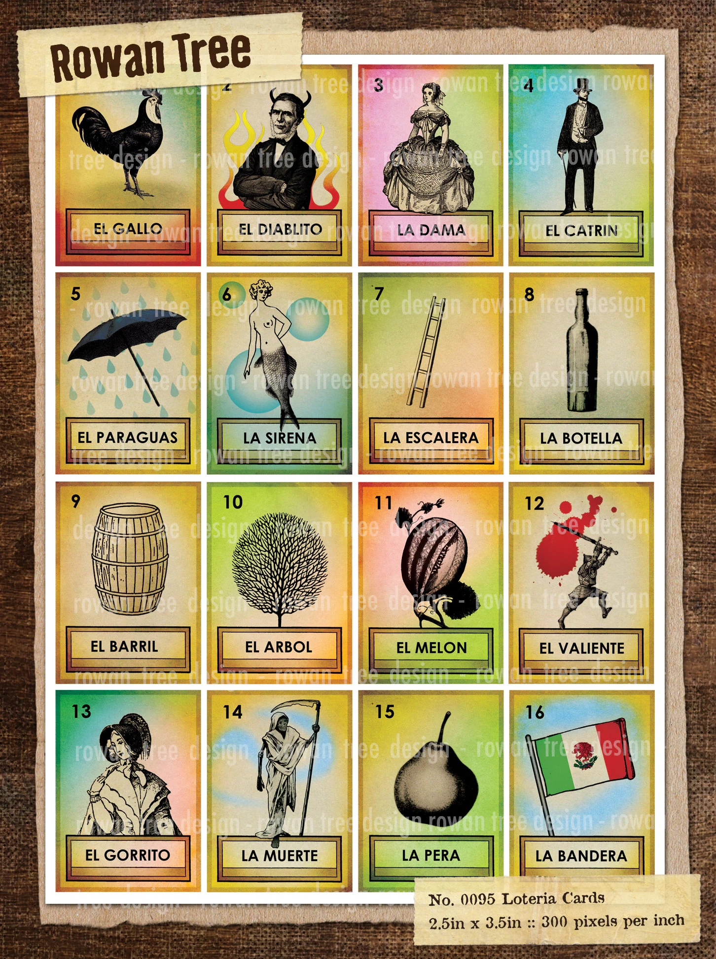 Printable Loteria Cards Name List Printable Loteria Cards Name List
