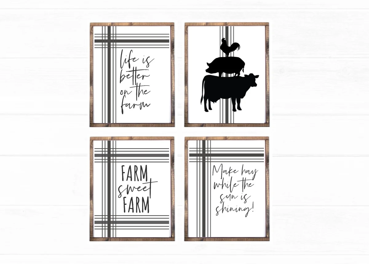 Make A Farmhouse Sign Printable