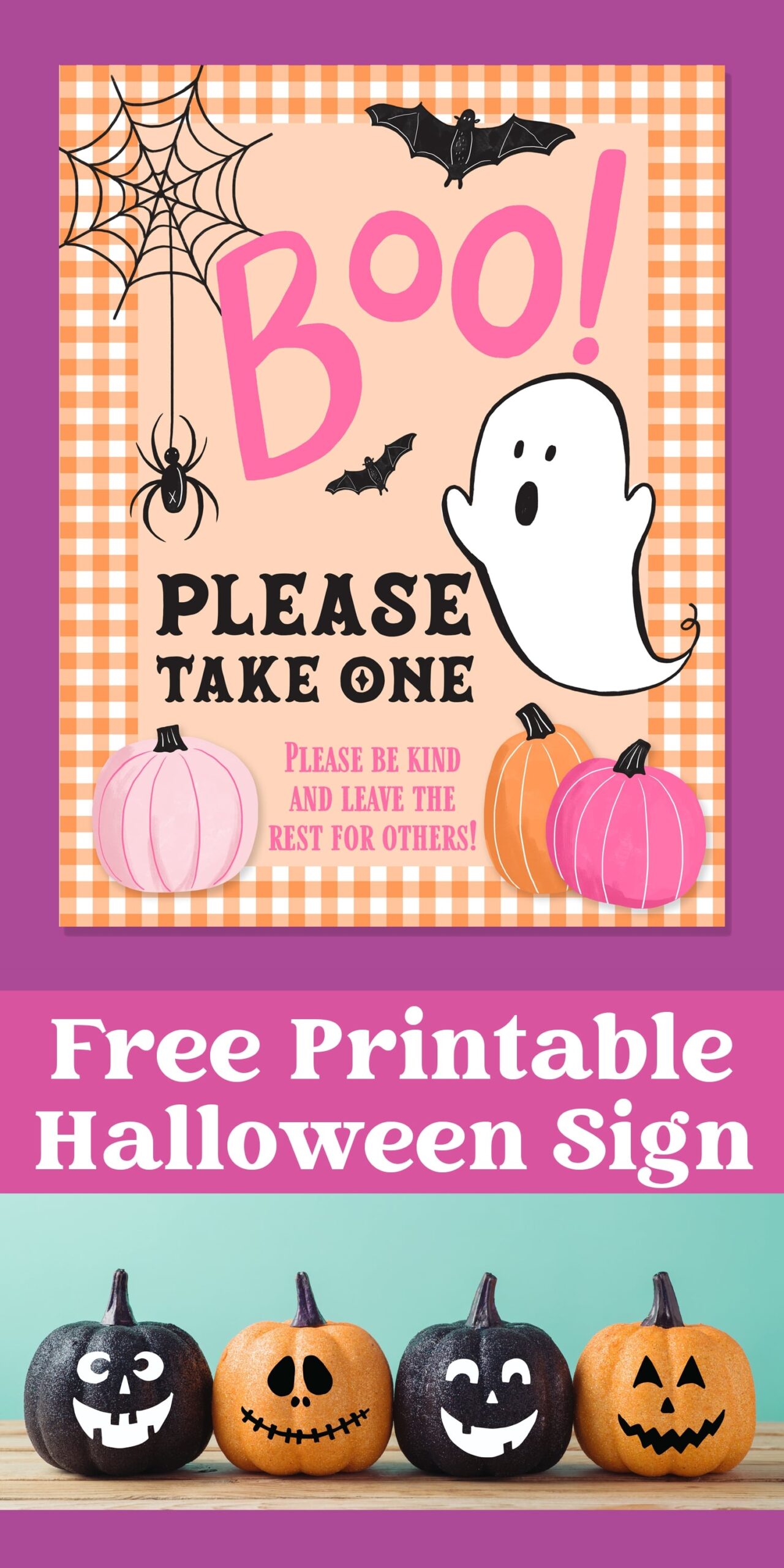 Printable Please Take One Halloween Sign Happiness Is Homemade Printable Please Take One Halloween Sign Happiness Is Homemade
