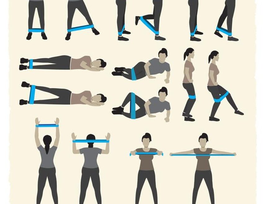 Printable Resistance All Band Workout Printable Resistance Tube Workouts Free Printable QUICKFIT