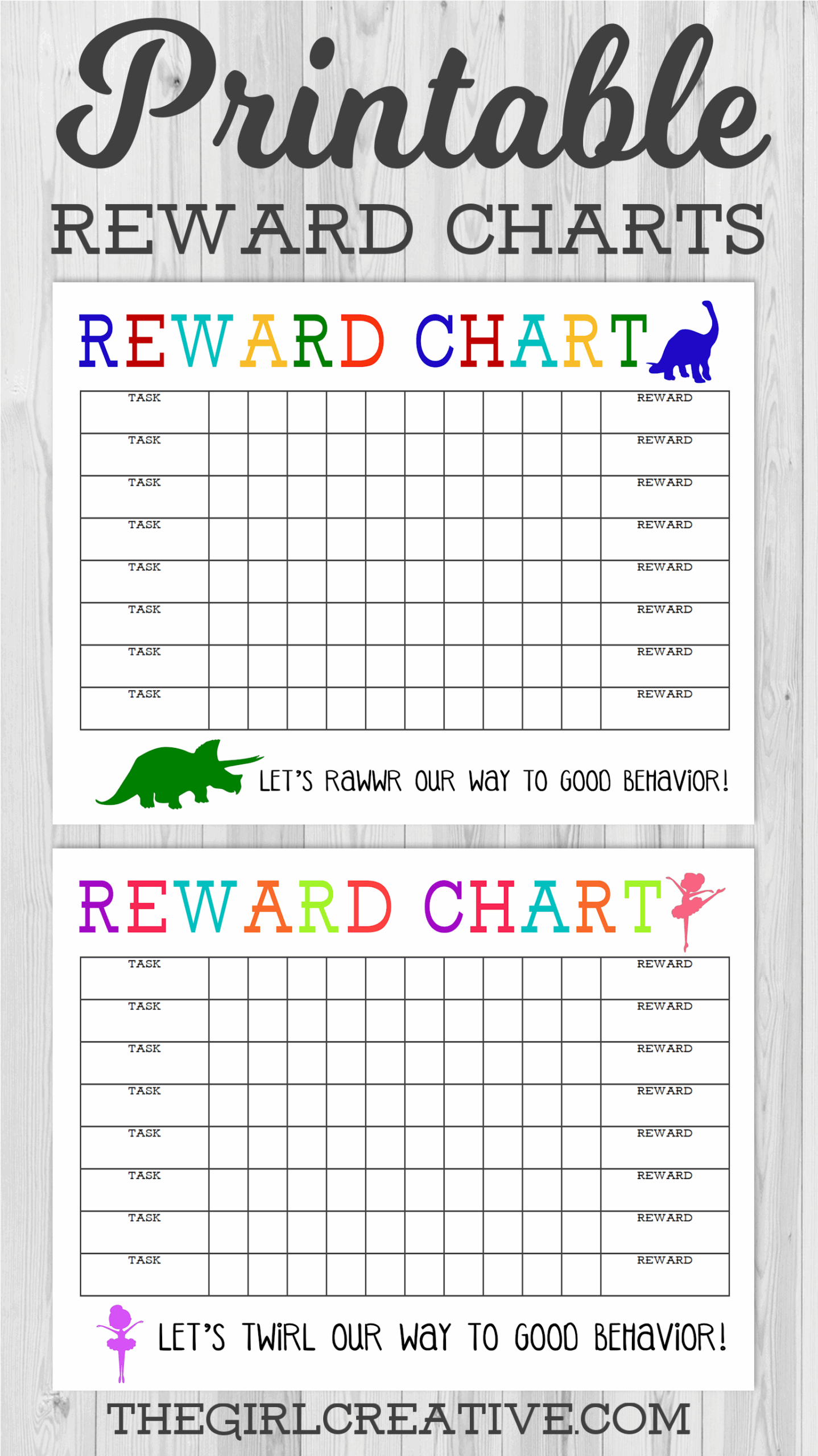Child Printable Reward Charts Child Printable Reward Charts