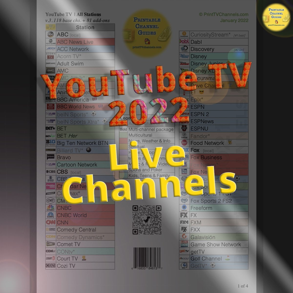 Printable Youtube Tv Program Guide Printable Youtube Tv Program Guide