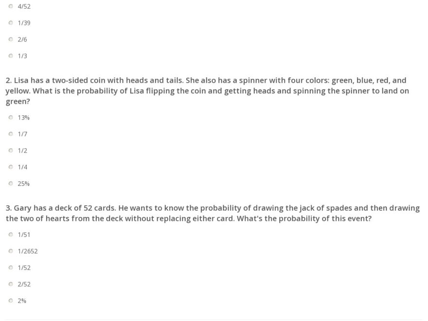 Quiz Worksheet The Multiplication Rule Of Probability Study