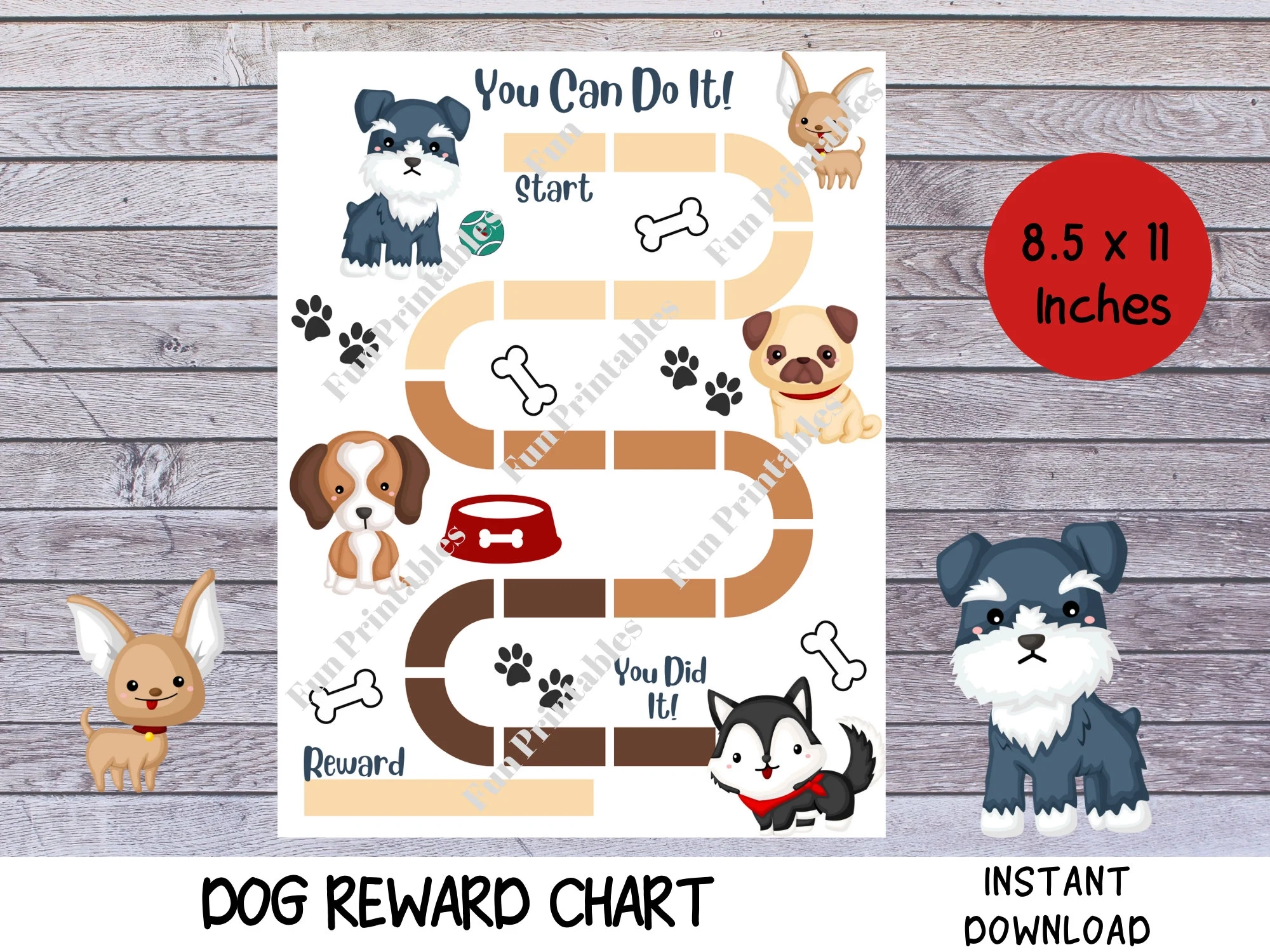 Free Printable Dog Sticker Charts Free Printable Dog Sticker Charts