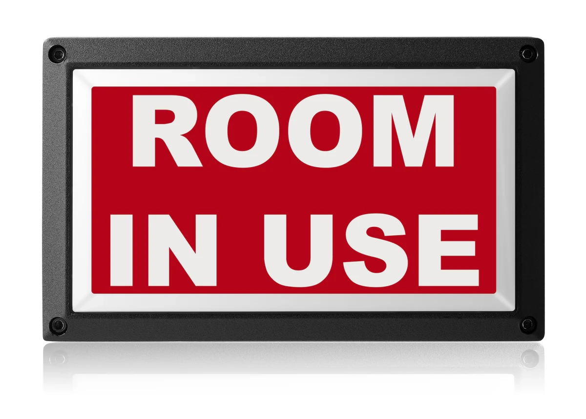 Room In Use Light Rekall Dynamics LED Warning Sign