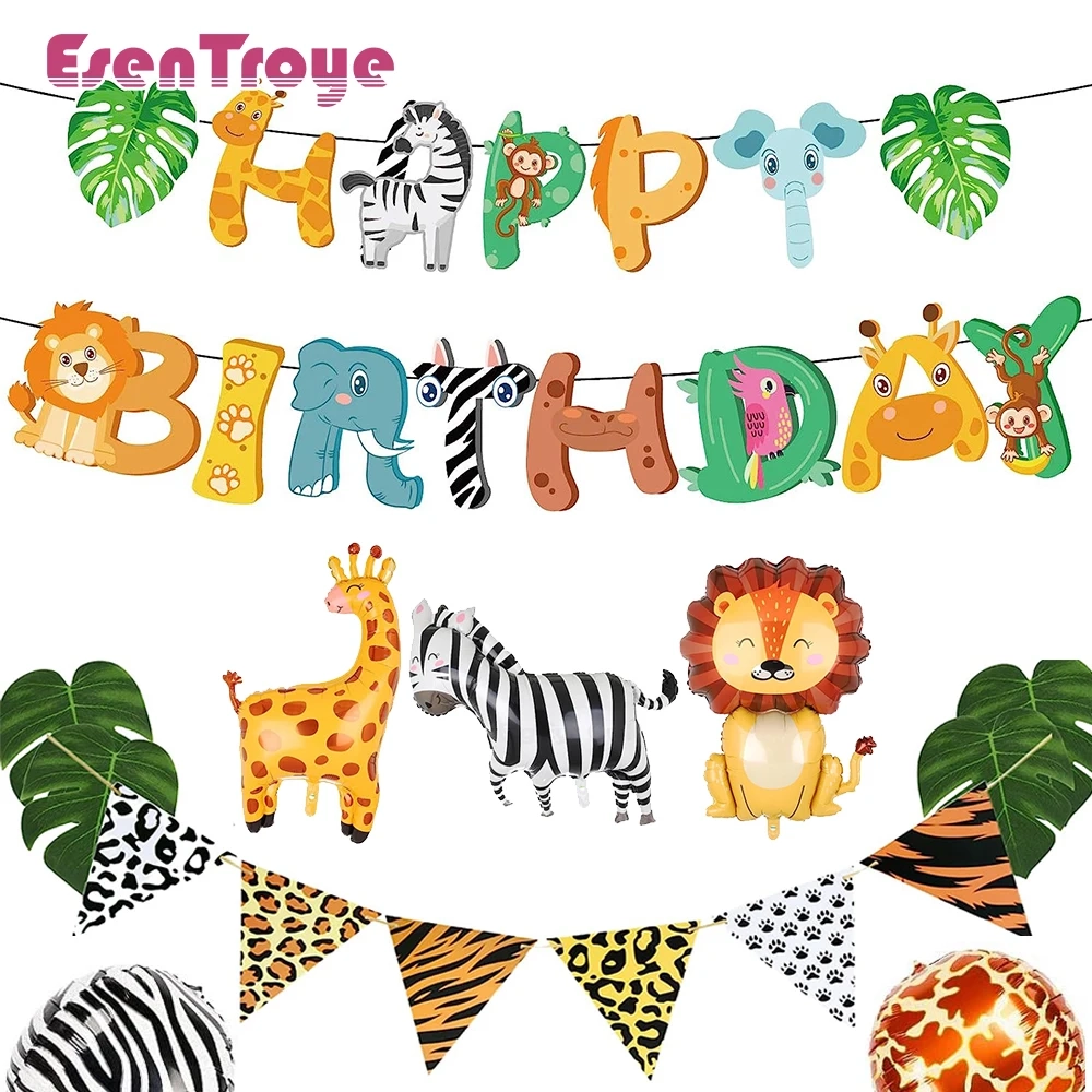 Happy Birthday Animal Sign Printable