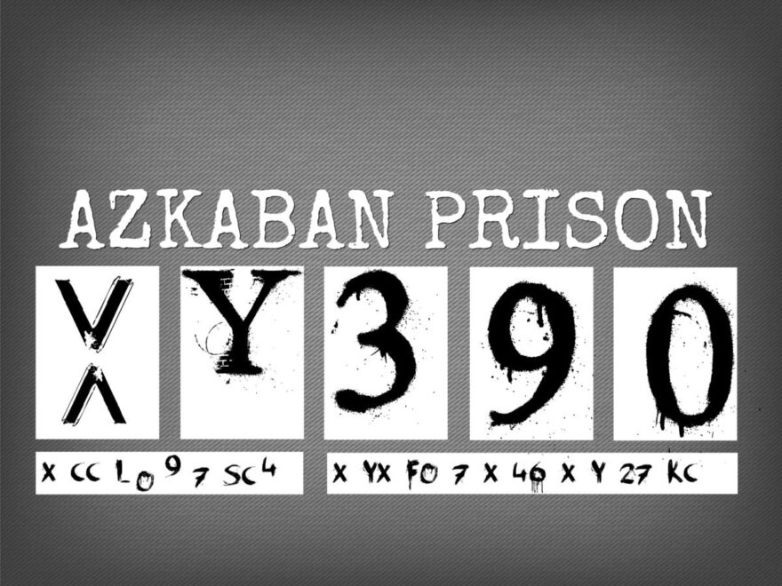 Sirius Black Costume Azkaban Prison Free Printable