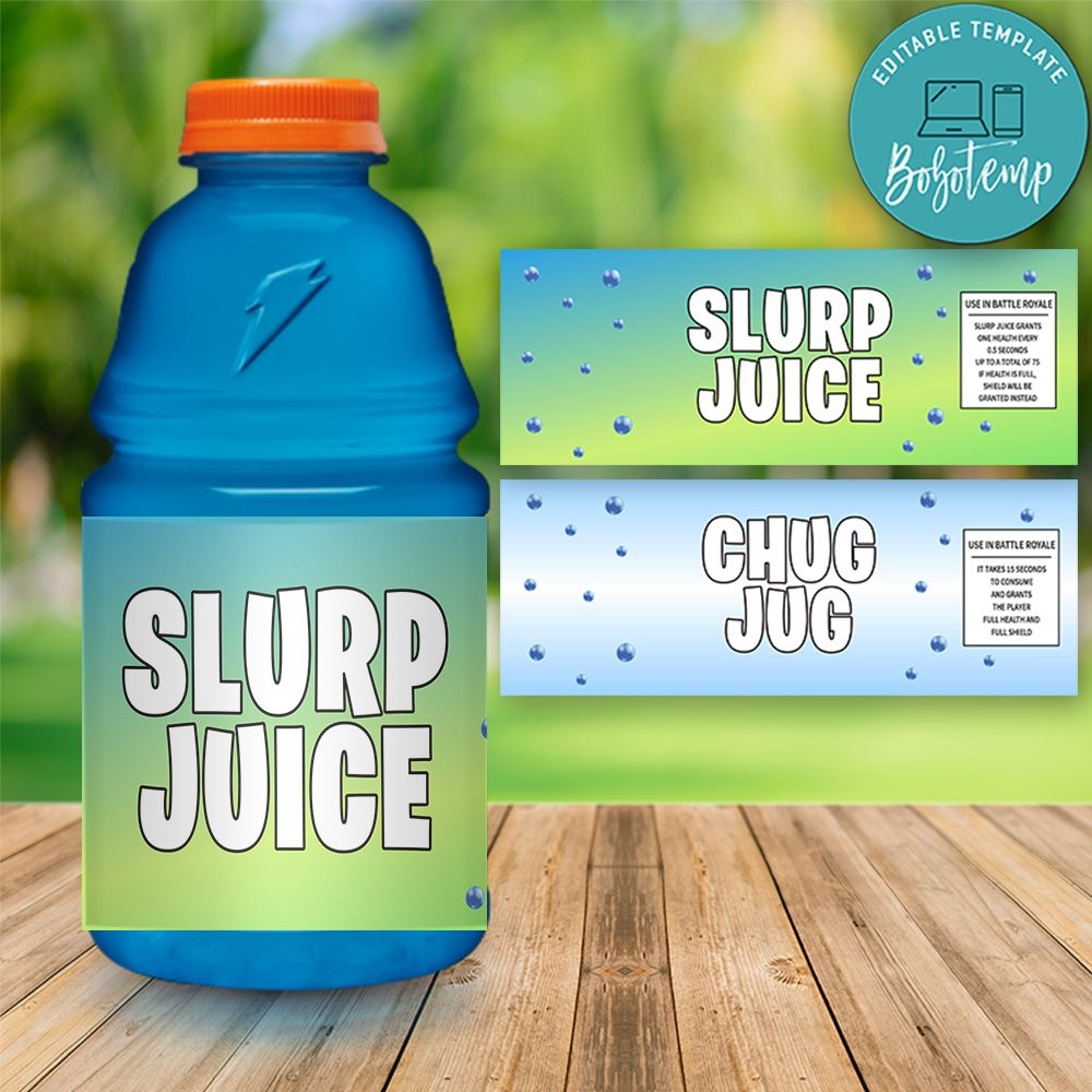 Slurp Juice Gatorade Label Template To Print At Home Bobotemp Slurp Juice Gatorade Label Template To Print At Home Bobotemp