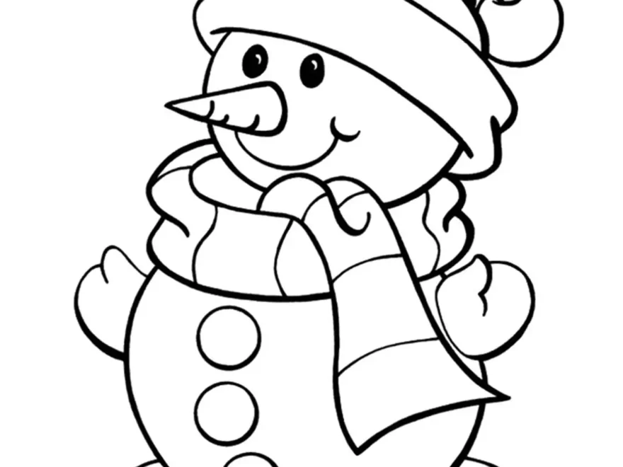 Snowman Coloring Pages 10 Free Printables For Kids