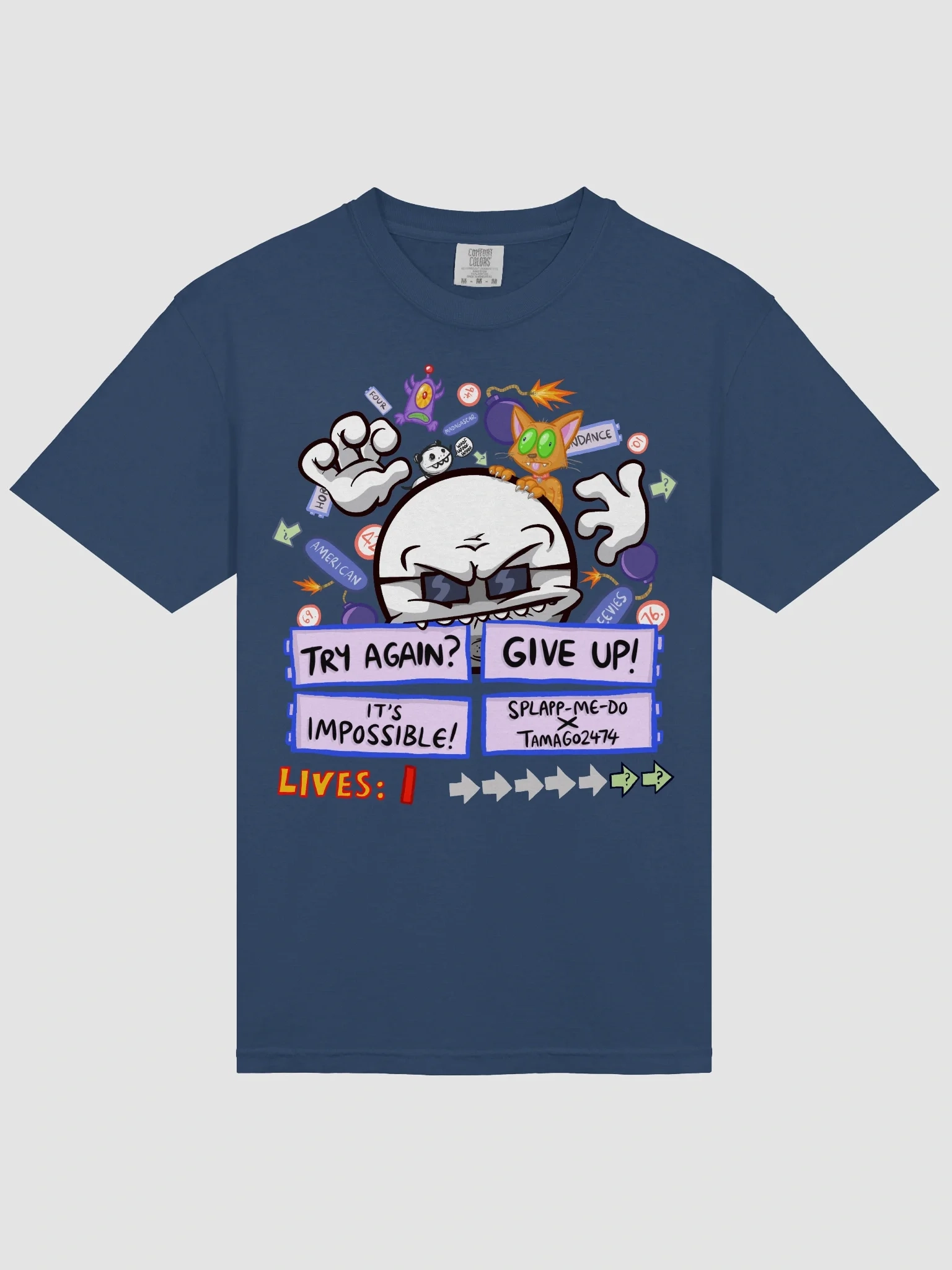 Splapp Me Do X Tamago2474 Impossible Quiz T Shirt ShopTamago Official Merch Splapp Me Do X Tamago2474 Impossible Quiz T Shirt ShopTamago Official Merch