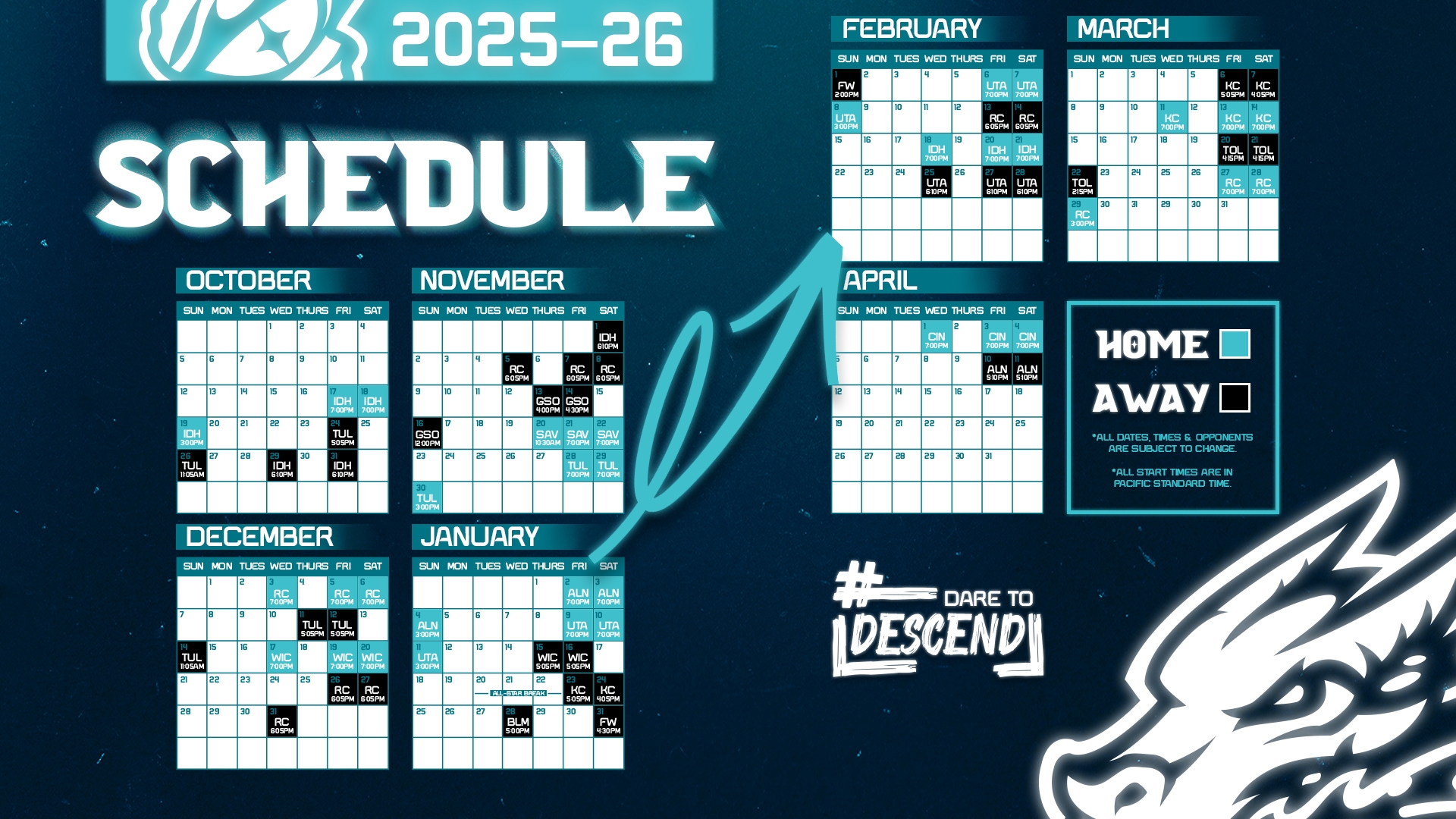 Panthers Printable Schedule Pacific Time