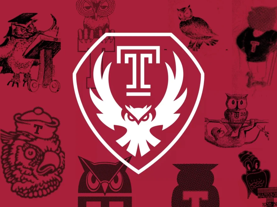 Temple University Unveils New Owl Logo What Came Before