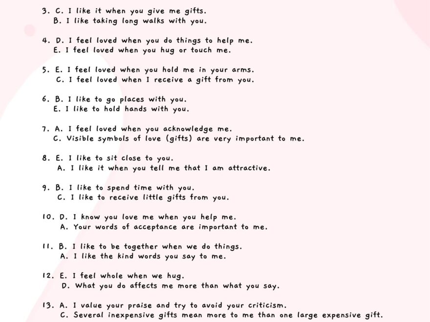 The 5 Love Languages Quiz You Can Print For Free NAVAAK Global Insights Boundless Discovery