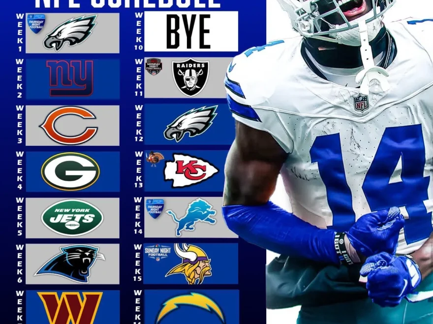 The Cowboys 2025 Schedule R cowboys
