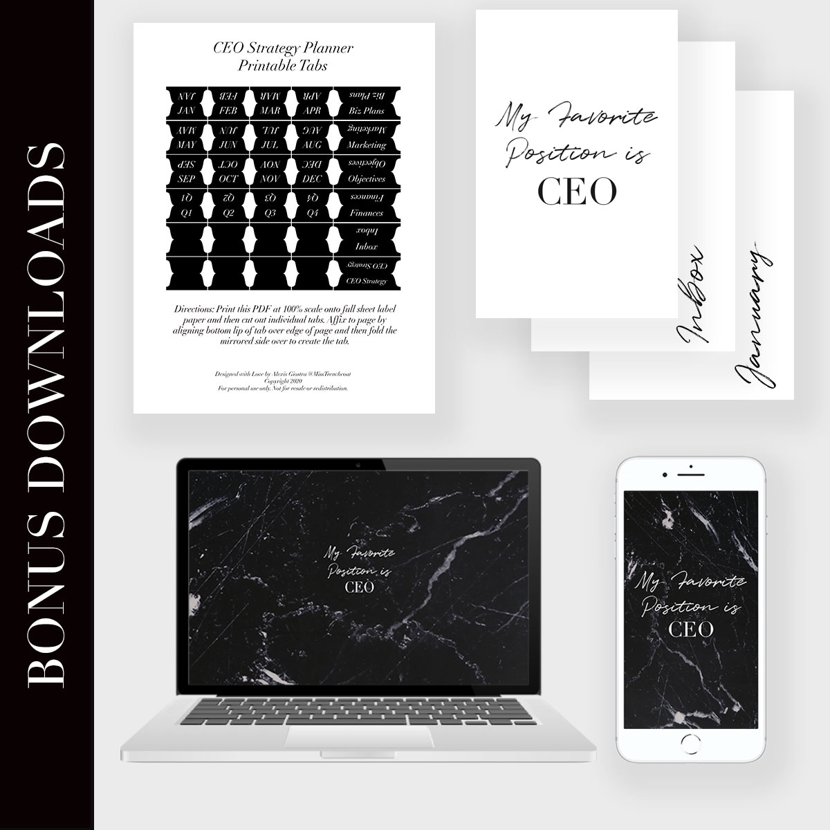 Printable Ceo Emergent Task Planner Printable Ceo Emergent Task Planner
