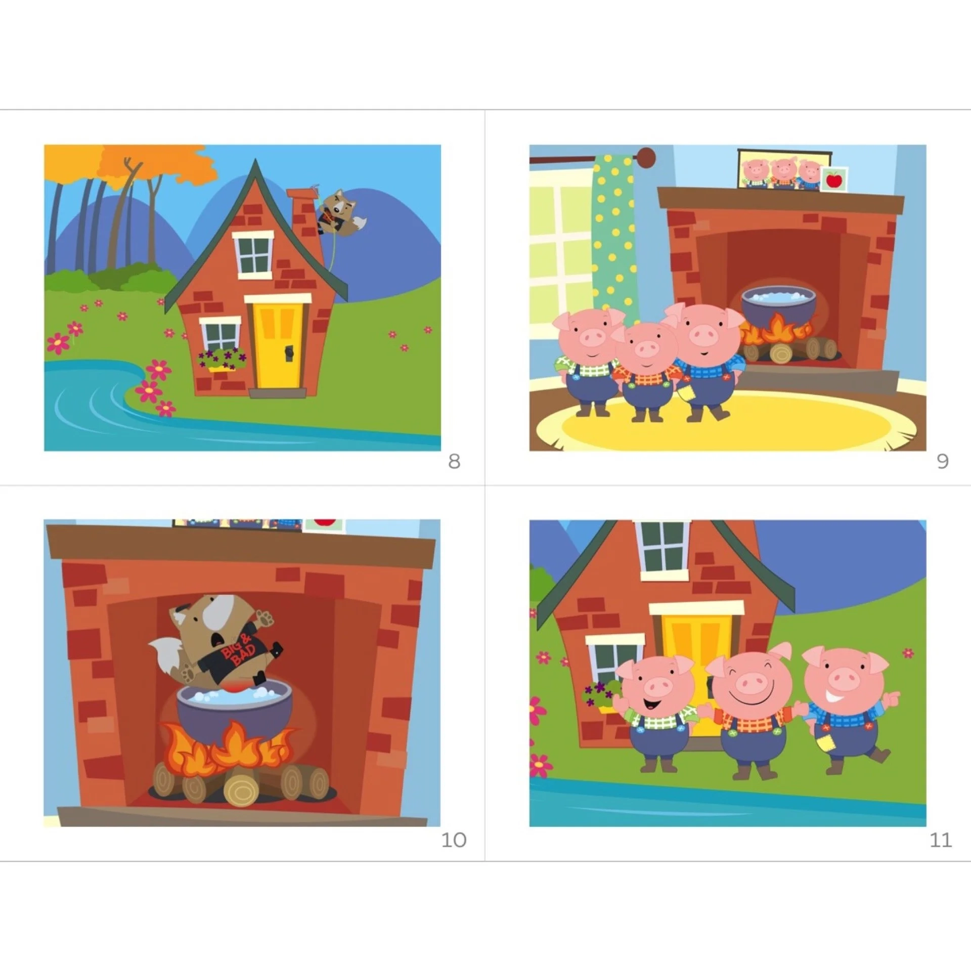 The Three Little Pigs Wordless Picture Book Speech Activities For Preschoolers SLP The Three Little Pigs Wordless Picture Book Speech Activities For Preschoolers SLP