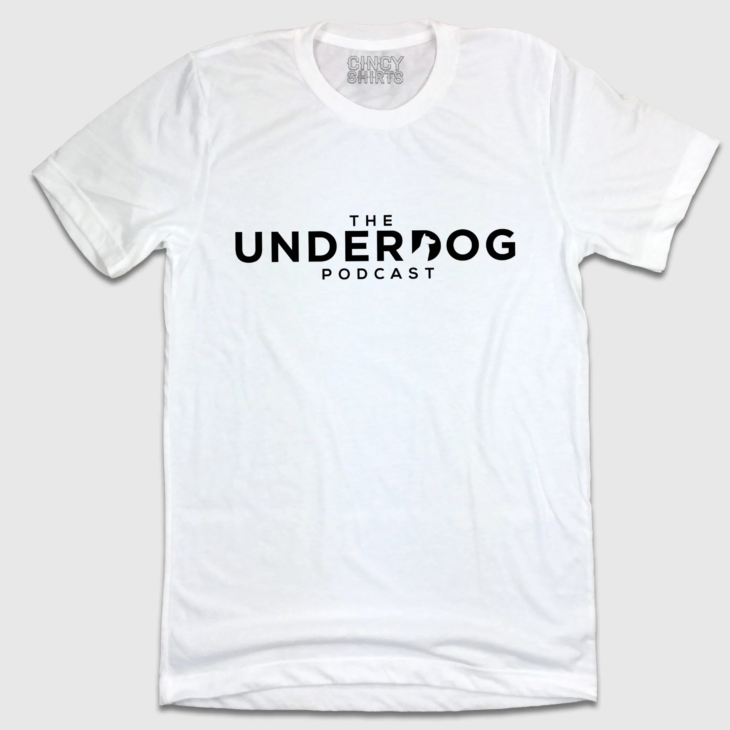 The Underdog Podcast Text Logo Tee Cincy Shirts Cincy Apparel The Underdog Podcast Text Logo Tee Cincy Shirts Cincy Apparel