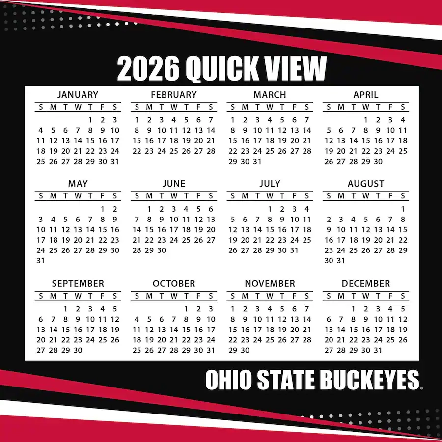 Osu Schedule 2026 Printable Osu Schedule 2026 Printable