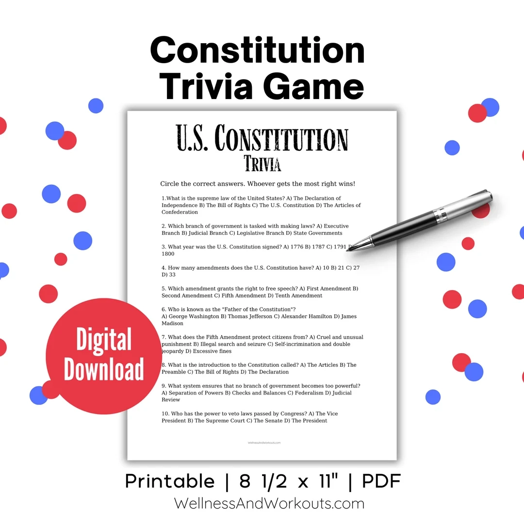 Printable Trivia Questions Civics Printable Trivia Questions Civics
