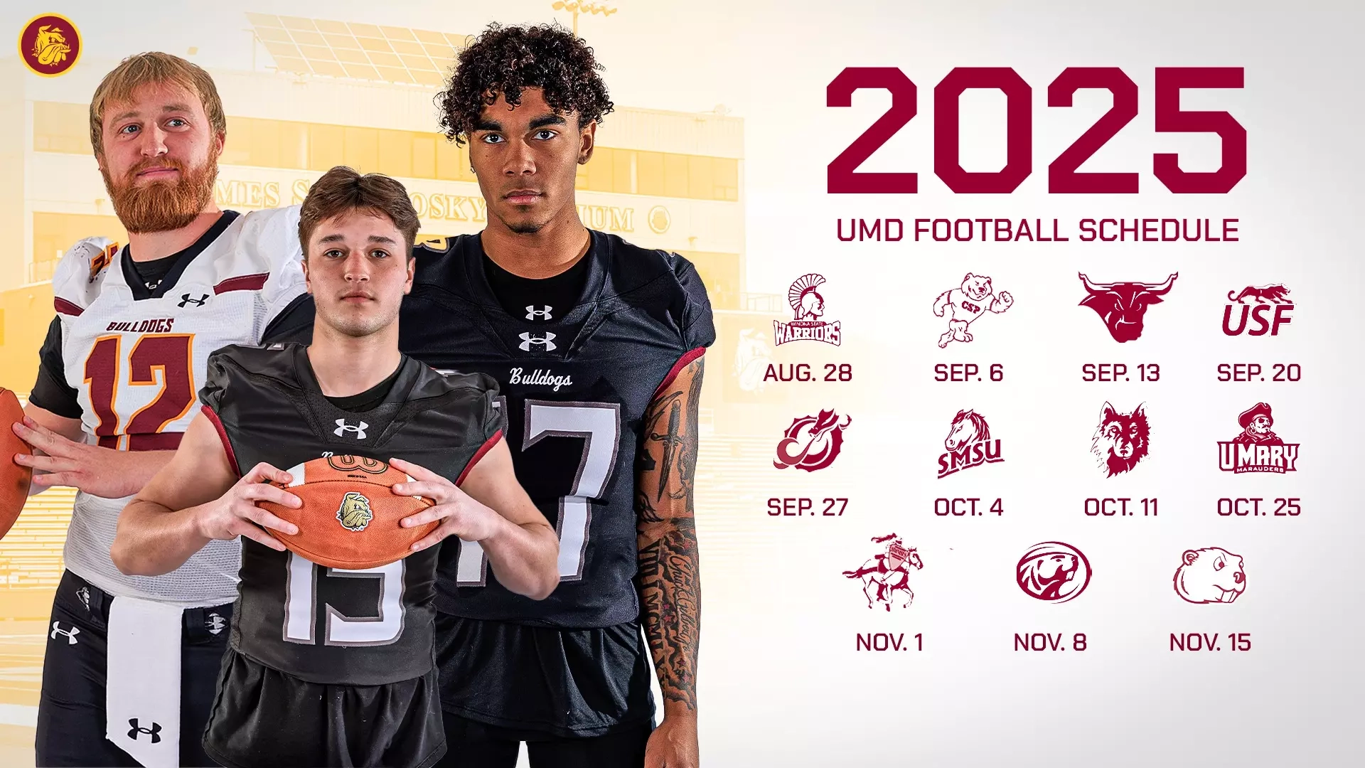 UMD Football Releases 2025 Schedule UMD Athletics