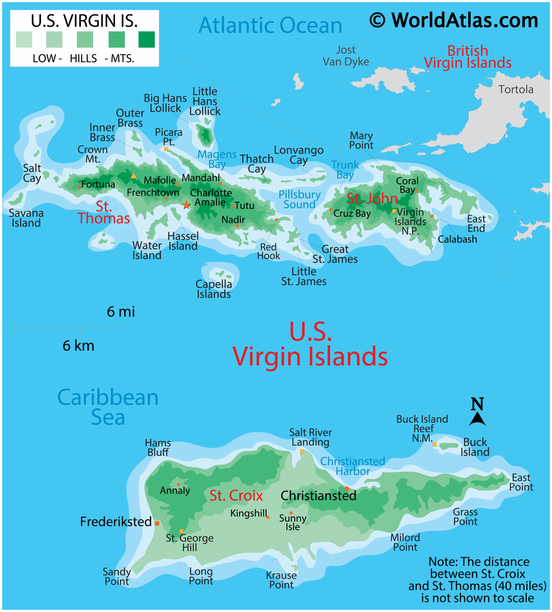 US Virgin Islands Maps Facts World Atlas US Virgin Islands Maps Facts World Atlas