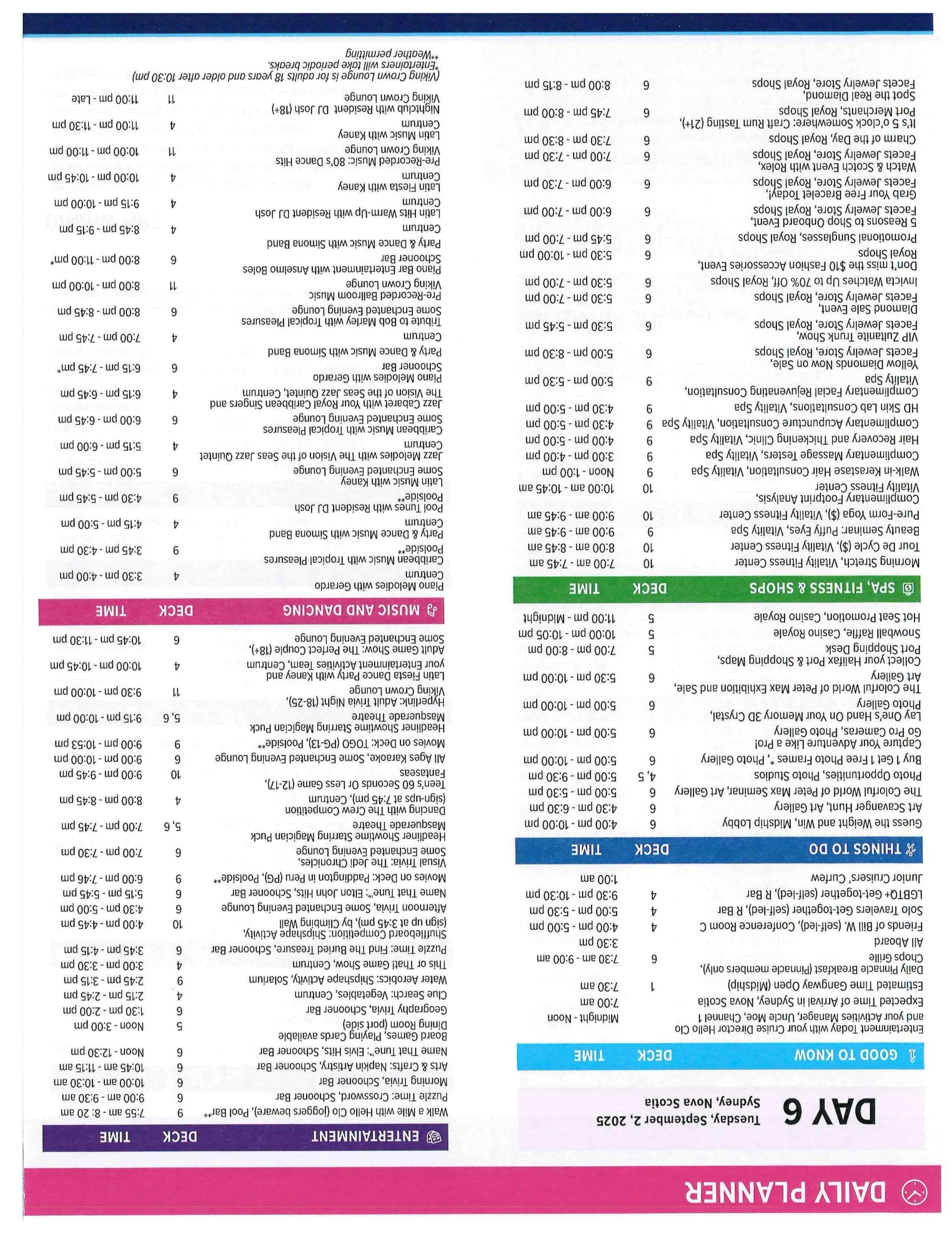 Vision Of The Seas 9 night Canada And New England Cruise Compass August 28 2025 By Royal Caribbean Blog Issuu Vision Of The Seas 9 night Canada And New England Cruise Compass August 28 2025 By Royal Caribbean Blog Issuu